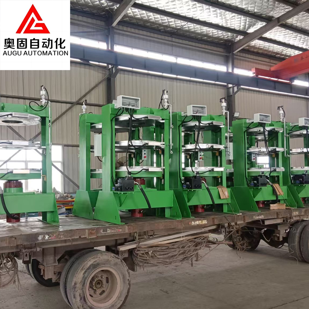 Augus Integry Tube Vulcanizer/Curing Press enviado, ajudando os clientes a expandir a produção!