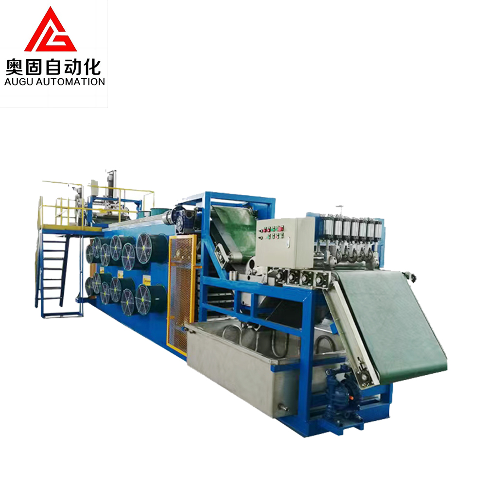 Augu Batch Off Cooling Line: Uma obrigação para fábricas de borracha, personalizada para conveniência!